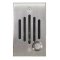 IU-0302 Satin Nickel Single Gang Front Door Intercom