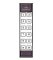 KIP-26S Essex Keyless IP Series,  Thinline 2x6 Keypad Stainless Overlay, EdgeSolo, 15' Wiring Cab...