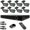 8 Bullet IR 960H DVR Kit for Business Professional Grade