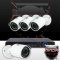 8CH IMAX NVR & Ninja 4 Megapixel IP Mini Bullet Camera 4 Cam Kit (White)