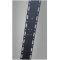 SLB274M APW/Mayville Lacing Bar Vertical 2.5 42U Steel Black