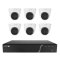 Speco ZIPK8N2 8 Channel Surveillance Kit with Six 5MP IP Cameras, 2TB