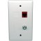 ST2-D/V NAPCO Wall Plate w/ F-81 & RJ45 Jack for Terminating Video/Data