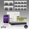 UNIVIEW NVR 16CH, 4K & (16) 4MP WDR Fix/Motorized camera Kit