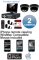 ** EASY SETUP ** 2 Channel DVR Kit with Remote view via MAC Apple Safari or Windows IE (Includes ...