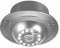 KPC-S801DCB KT&C 380 TV Lines, Black Body, 1.0LUX /F2.0, Aluminum Pinhole Lens Dome (Ceiling Moun...