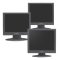 UML-170-90 BOSCH 17-INCH COLOR LCD MONITOR, 1280 x 1024 RESOLUTION, VGA, CVBS, 120/230VAC, 50/60 HZ