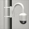 POLE MOUNT WITH GOOSENECK AND PTZ MOUNT