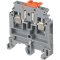 M4/6.SNBT Screw Clamp Terminal Blocks - Disconnect - Grey, Orange,4mm RatedCrossSection, 6mm Spacing G32, TH 35-7.5, TH 35-15 Rail