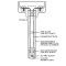 302-ET-194 194° (90° C) heat detector, hexagonal wrench grip bushing with 1/2" conduit threads