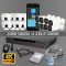 iMaxCamPro Complete 8-Channel 4K Ultra HD IP NVR System (Kit) with Eight Metal 4MP Fixed Cameras,...