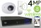 Wireless 4MP IP Wedge Dome (8) Camera Kit (IP2828)