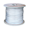 Coaxial Siamese Cable w/o Connectors - 500ft White