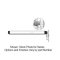 Exit Device Dummy Pushbar, Active, 1 Monitoring Switch, 48" Width, Black Anodized, For Aluminum D...