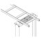 CHATSWORTH PRODUCTS (CPI)  11911-712 Cable Runway Wall to Rack Kit; 12"W x 54"L; Black