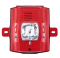 System Sensor P2RK SpectrAlert Advance Outdoor Selectable Output Horn Strobe with Back Box,"FIRE"...