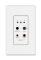 Blustream DA11ABL-WP-V2-US Bluetooth and Analog Audio Dante Wall Plate