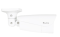 Luma LUM-820-IP-BMW 820 Series 8MP Bullet IP Outdoor Camera, 2.8-12mm Motorized Lens, White