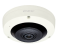 Hanwha XNF-8010R X-Series 6MP IR Indoor Fisheye Camera, 1.6mm Fixed Lens, Ivory