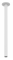 Hanwha SBP-140CMB Ceiling Mount Base, White