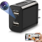 Wireless 1080P HD Camera Charger - Black
