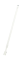 Hanwha SBP-302CMW Telescopic Pendant Mount for SBP-302C Series Mounts, White