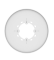 Hanwha SBP-200C Mounting Hole Cover, White