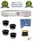 *EASY SETUP* COMPLETE 4 CAMERA SYSTEM with DVR and Remote Internet Viewing WG4-760 DVR / WYCM-20S...