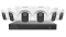 Turing Video TLK6T482 LITE IP Security Video Kit with 8-Channel NVR 2TB and 6x 4MP Turret Camera ...