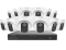 Turing Video TLKCT4F4 Lite IP Kit with (12) 4MP Turret Cameras and (1) 16-Channel NVR 4TB