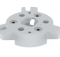 AXIS TQ6903-E Outdoor-Ready Adapter, Combining AXIS Q6010-E with AXIS Q60 Series