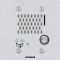 Aiphone IX-SS-2G SIP Compatible Flush Mounted IP Door Station, 2-Gang, Vandal Resistant, Stainles...
