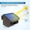 400 Meters Solar Wireless Driveway Alarm Outdoor Weather Resistant