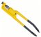 The Ideal 22" Dieless Crimper (88-843) works with 6-4/0 aluminum and 8 AWG-250 Kcmil copper cable...